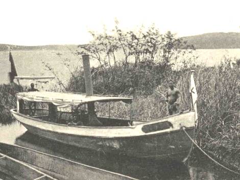 World War I era Steam River Boat